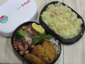 勝負に勝つ弁当（勝ち鶏弁当）