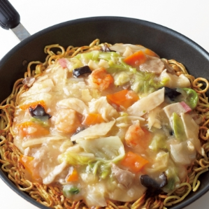 Sl Creationsの食材を使ったレシピサイト おこげ風パリパリ中華麺